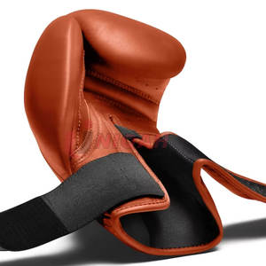 Guantes de boxeo con logotipo personalizado de alta calidad, cuero de lucha profesional con cierre con cordones, la mejor calidad para artes marciales - Product Image 3