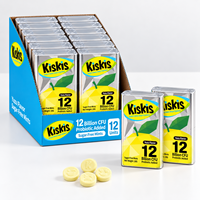 KisKis After Meal Yuzu Flavor Sugar Free Probiotic Mints Oral Long Lasting Fresh Breath Box Tablet Candy