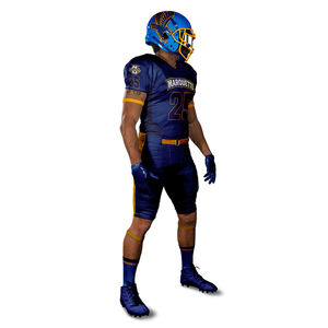 Camiseta Profesional de Fútbol Americano de Alta Calidad, 100% Poliéster, Diseño Personalizado, Uniforme de Fútbol Americano - Product Image 3