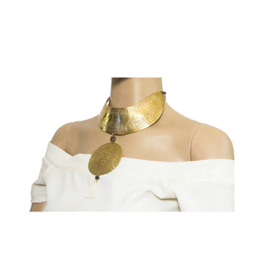 สร้อยคอทองเหลืองสำหรับผู้หญิงเครื่องประดับทำด้วยมือสร้อยคอทองเหลืองและเครื่องประดับแฟชั่นพร้อมผลิตภัณฑ์ของขวัญลดราคา - Product Image 4