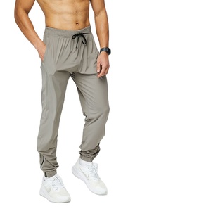 Active Wear Breathable <b>Trousers</b> Custom Sports Soft Fabric <b>Drawstring</b> <b>Men</b> Sweatpants Outdoor Track Pants - Product Image 1