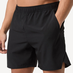 Pantalones cortos deportivos para hombre, talla XL, verano, algodón transpirable, rizo francés, cintura elástica, cordón personalizable, logotipo impreso - Product Image 1