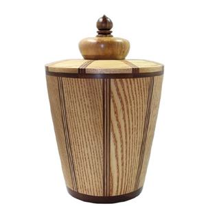 Urna de madera de roble, tarros, urna, cremación para tu amada, mascota, familia humana, cenizas, recuerdo, urna de madera - Product Image 3