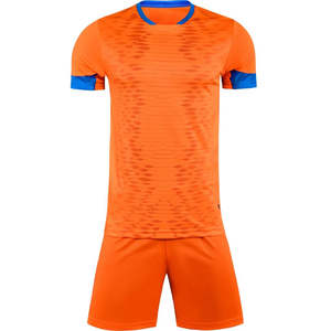 Conjuntos de Camisetas de Fútbol Sublimadas Personalizadas Transpirables, Uniformes de Fútbol Completos de Spandex/Poliéster de Secado Rápido para Hombre Adulto - Product Image 2