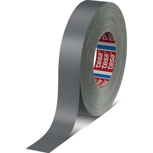 Tesaband Premium 70001-3000265401 Single-Side <b>Grey</b> Fabric Adhesive <b>Tape</b> 50 m Length 30 mm Width Roll for Office Use - Product Image 1