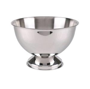 Traditional Metal Silver Plated Champagne <b>Ice</b> Bowls With Base Round Shape Wine <b>Cooler</b> for Beer Soft Drink Party Barware - Product Image 2