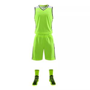 Conjunto de Uniforme de Baloncesto Unisex de la Mejor Calidad, Secado Rápido, Reversible, Antibacterial, 100% Poliéster, Tallas Grandes, Transpirable, Personalizable - Product Image 3