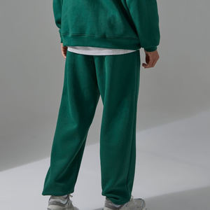 Pantalon de survêtement empilé lavé personnalisé de haute qualité pour les poches latérales des hommes couleur unie décontracté Streetwear pantalon confortable 100% coton - Product Image 3