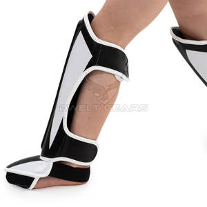 2025 meilleure qualité protège-tibias en cuir prix de gros pour les produits de boxe - Product Image 4