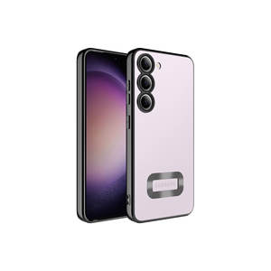 Étui de protection en silicone noir de luxe 5G pour Samsung Galaxy S23 Netzy SAFA Omega Series, protection de l'appareil photo, coque en silicone souple - Product Image 1