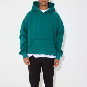 New Arrival Winter Custom Printed Oversized Plus Size <b>Men's</b> Polyester/Cotton Blend Pullover <b>Hoodie</b> - Product Image 4