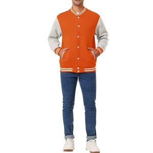Veste de baseball d'hiver pour homme de haute qualité, style universitaire, avec logo personnalisé brodé, modèle OEM, 100% coton - Product Image 5