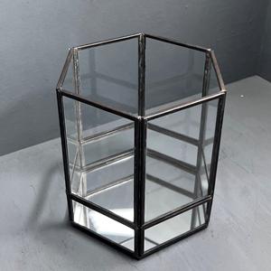 <b>Candle</b> Votive decorative <b>candle</b> <b>holder</b> made with <b>brass</b> and glass - Product Image 1