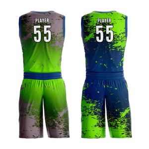 Conjuntos de uniformes de baloncesto reversibles, pantalones cortos de malla, logotipo personalizado, camisetas de hombre, ropa de equipo, doble cara, transpirable, rendimiento - Product Image 6