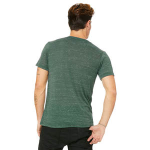 Camisetas personalizadas de algodón de alta calidad con cuello en V para hombres y adultos, camisetas deportivas con cuello redondo - Product Image 2