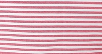 Nappe carrée classique rayée en coton rouge et blanc, tissée, imperméable et lavable pour la salle à manger