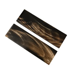 Platos de Cuerno de Búfalo Hechos a Mano, Platos de Cuerno, Artesanías Naturales, Plato Largo de Cuerno de Búfalo - Product Image 2