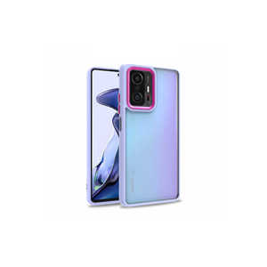 Funda Protectora Trasera de Silicona Premium Netzy para Xiaomi Mi 11T 5G, Diseño SAFA Flora, Color Lila - Product Image 1