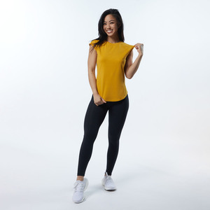 Camisetas ajustadas de manga corta bordadas de verano con estampado personalizado para mujer, camisetas lisas con cuello de pico para mujer - Product Image 4