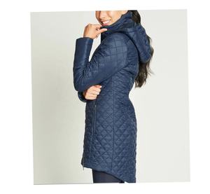 Quantité en vrac Private Label Équitation Puffer Longue Veste Manteau Femmes À Manches Longues Équitation Hiver Veste Rembourrée - Product Image 2