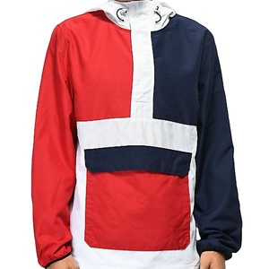 Chaquetas Impermeables con Cremallera y Logotipo Personalizado, Chaquetas Cortavientos con Capucha para Hombre, para Deportes al Aire Libre, Correr, Invierno, Cuello Alto - Product Image 2