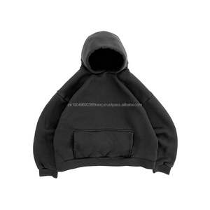 Ventes chaudes Nouveau design Sweat-shirt pour homme lourd Vintage Unisexe Logo brodé personnalisé Sweat-shirts Vente directe d'usine - Product Image 1