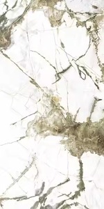 Persia Mint 800x1600mm Beige Porcelain Tiles Interior Glazed Ceramic Extra Large Format High Glossy Surface Tiles - Product Image 2