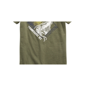 T-shirt à col roulé pour petit garçon Epic Threads, 100% coton, imprimé dinosaure, vert, style western, taille 7 pour les tout-petits - Product Image 3