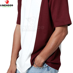 เสื้อยืดผู้ชายทรงหลวมผ้าฝ้าย100% สีตามสั่ง - Product Image 2