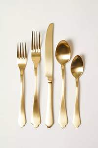 Juego de Cubiertos Royal Plain de 5 Piezas, Diseño Moderno, Juego de Cubiertos de Acero Inoxidable para Cocina, Restaurante y Hogar - Product Image 5