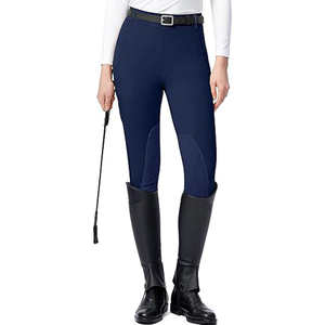 Pantalon d'équitation en gros d'usine Jodhpur et culotte femmes hommes équestre Chaps pantalon extensible équitation Leggings - Product Image 6