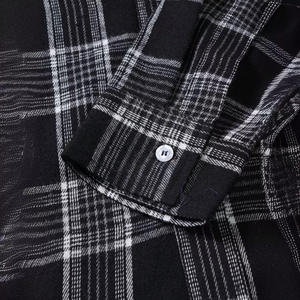 เสื้อเชิ้ตลำลองแขนยาวติดกระดุมสำหรับผู้ชายเสื้อเชิ้ตลำลองทรงพอดีตัวสุดพรีเมี่ยม - Product Image 4