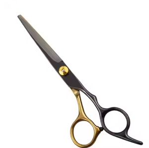 Tijera profesional para peinar el cabello con bolsa hecha a medida, las mejores herramientas de peluquero con hoja de acero inoxidable para uso en salón - Product Image 1