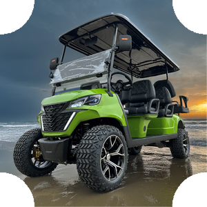 Chariot de golf électrique 4000W à prix compétitif avec moteur à courant alternatif arrière 4 + 2 places - Product Image 5