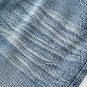 Jeans en denim léger pour homme, taille mi-haute, coupe droite, de haute qualité, élégant, confortable, vêtements de mode, vente en gros, vente chaude - Product Image 6