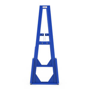 Ausavina Qli Châssis en A pour camion pliant bleu foncé pour l'affichage de marchandises en entrepôt AQFTA060 - Product Image 5