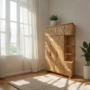 Tableros de Madera Contrachapada de Pino Decorativa de Doble Cara de Primera Calidad, 13 Capas, 1220x2440x18mm, Impermeables, E1, Libres de Formaldehído, para Construcción y Muebles - Product Image 6