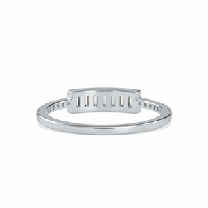 Anillo de Bodas con Diamante Talla Baguette para Mujer - Product Image 2