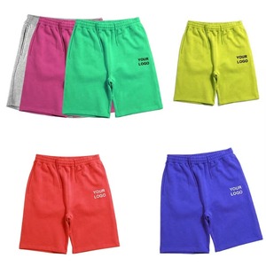 Dernier design, vente chaude, 20 couleurs, 100% coton, écologique, respirant, imperméable, shorts de bain pour hommes, impression de logo personnalisée - Product Image 5