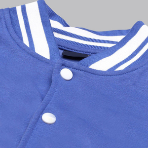 Veste universitaire pour homme en molleton respirant de haute qualité avec logo brodé sur le devant, design tendance, confortable et élégant - Product Image 6