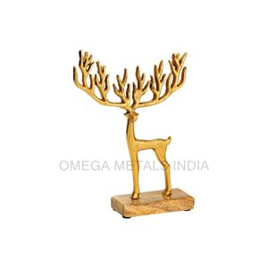 Árbol de Navidad de alta calidad y estatuilla de Navidad de alce al por mayor adornos de decoración de Navidad hechos en la India - Product Image 6