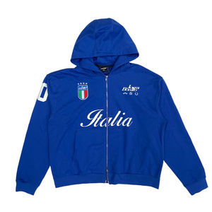 Custom Zipper Hoodie Embroidery Logo Printing Pattern OEM ODM Design Sports Hoodie 2024 - Product Image 2