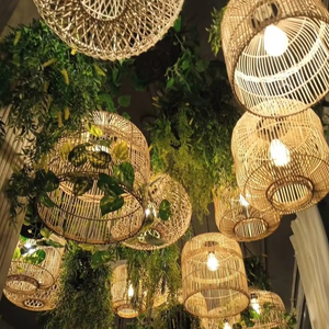 ผู้จำหน่ายโคมไฟงานฝีมือจากเวียดนาม | ไฟไม้ไผ่และหวายเป็นมิตรต่อสิ่งแวดล้อมขายส่งจากโรงงาน - Product Image 1