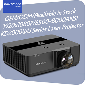 Proyector Láser de Instalación VIVIBRIGHT KD2000UCST <span class=keywords><strong>4K</strong></span> Tri-RGB Claridad 8000 Lúmenes 50000 Horas de Vida Útil de la Lámpara para Exposiciones Culturales - Product Image 3