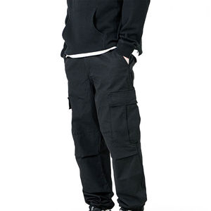 Nouveauté : Pantalon cargo personnalisé en coton grande taille pour homme - Vente en gros OEM, imperméable, coupe-vent, taille haute, léger et confortable - Product Image 3