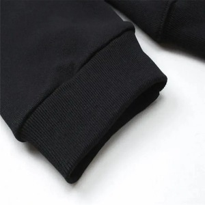 Sudadera con Capucha Extra Grande de Hip-hop para Hombre, Bordado 3D, 100% Algodón, Tejido de Punto, Patrón de Letras, Estilo Casual, Deportivo y Urbano - Product Image 4