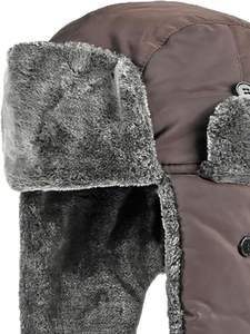 Trapper Hat Winter Trooper Earflap Hat-Se adapta a hombres y mujeres Winter Trooper cap - Product Image 4
