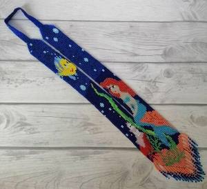 Hermosos collares largos de diseñador con diseño de sirena bajo el agua hechos a mano para mujeres y niñas en fiesta de boda, Hldi - Product Image 1