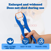 Pince à élastiques pour castration, en acier inoxydable allemand, réutilisable, pour bandes élastiques haute élasticité, sûre, durable, sans cruauté, pour usage vétérinaire canin