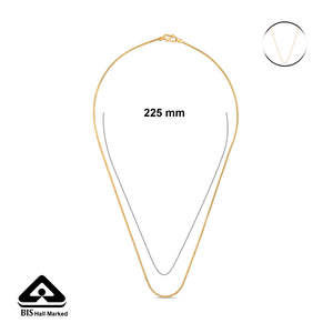 สร้อยคอโซ่ทองคำคลาสสิก Flow Drapes - Product Image 6